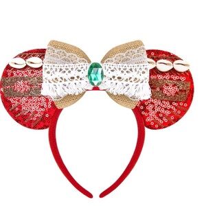 HAMUTH Moana Mouse Ears, Moana Birthday Decoration